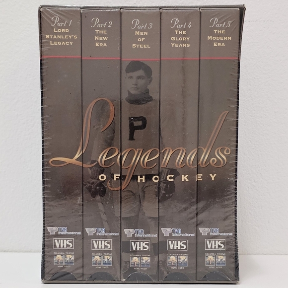 NHL 1922-23 World's Champions Legends of Hockey Series 1 VHS Tape Box Set - Picture 10 of 16